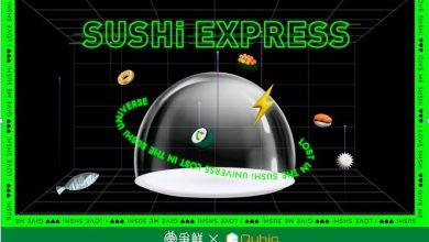 爭鮮插旗元宇宙，與Qubic NFT合作首波推出「爭鮮壽司公仔先鋒軍團NFT」。（圖／ＭaiCoin提供）