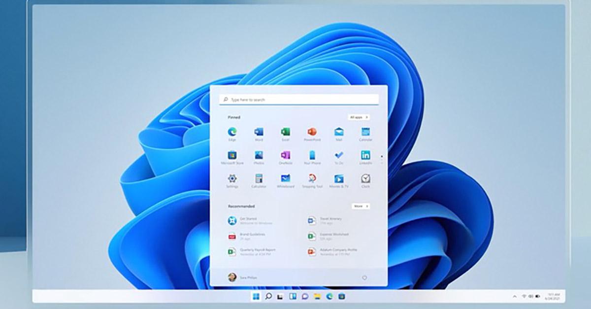 Windows 10 21H1版本將在今年12月13日正式終止，圖為Windows 11。（圖／截取自微軟官網）