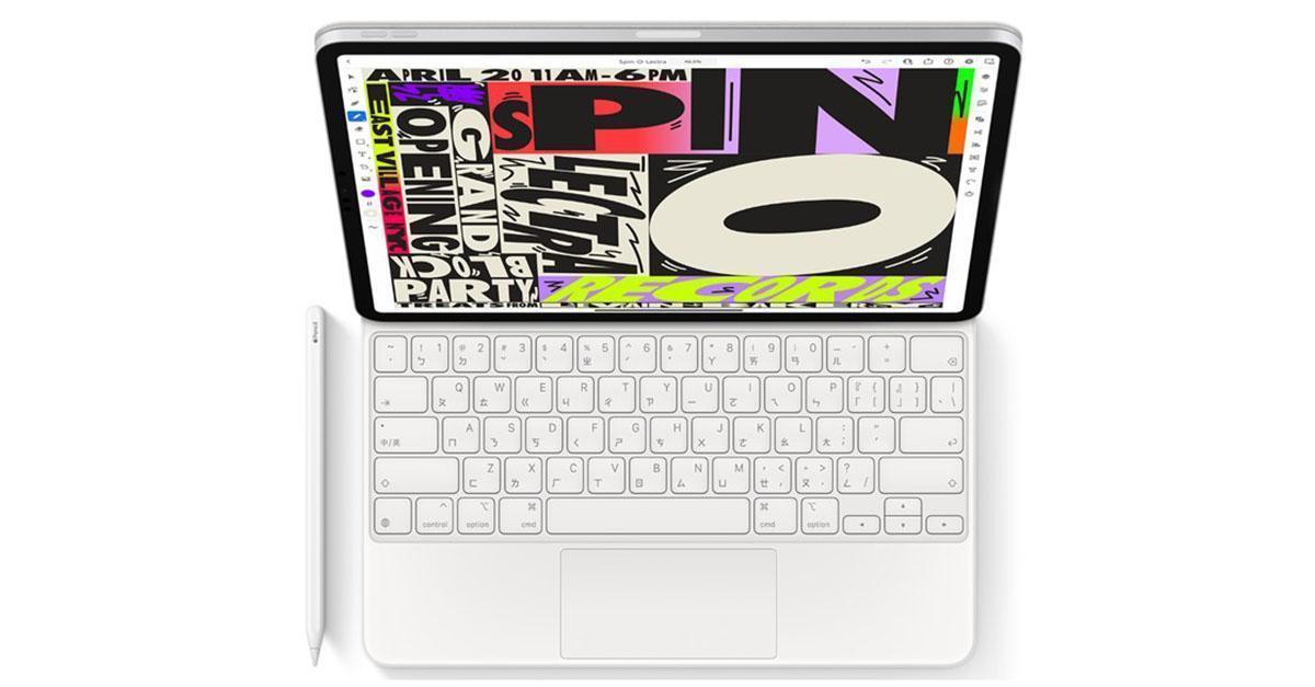 根據外媒報導，M2版的iPad Pro將在未來的幾天內發表。此圖為M1版的iPad Pro。（圖／截取自蘋果官網）