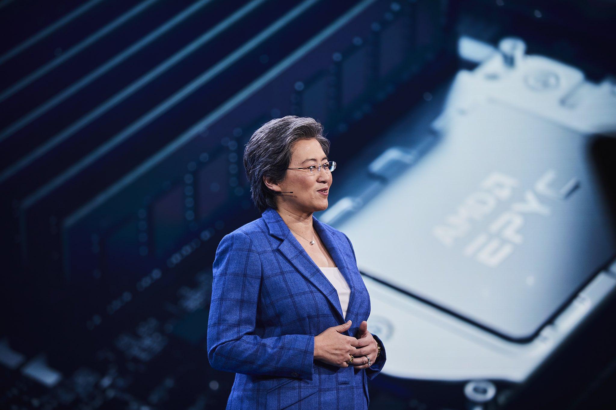 AMD第二財報營收優於預期 蘇姿丰談2大關鍵影響AI晶片營收 1 CEO Lisa Su