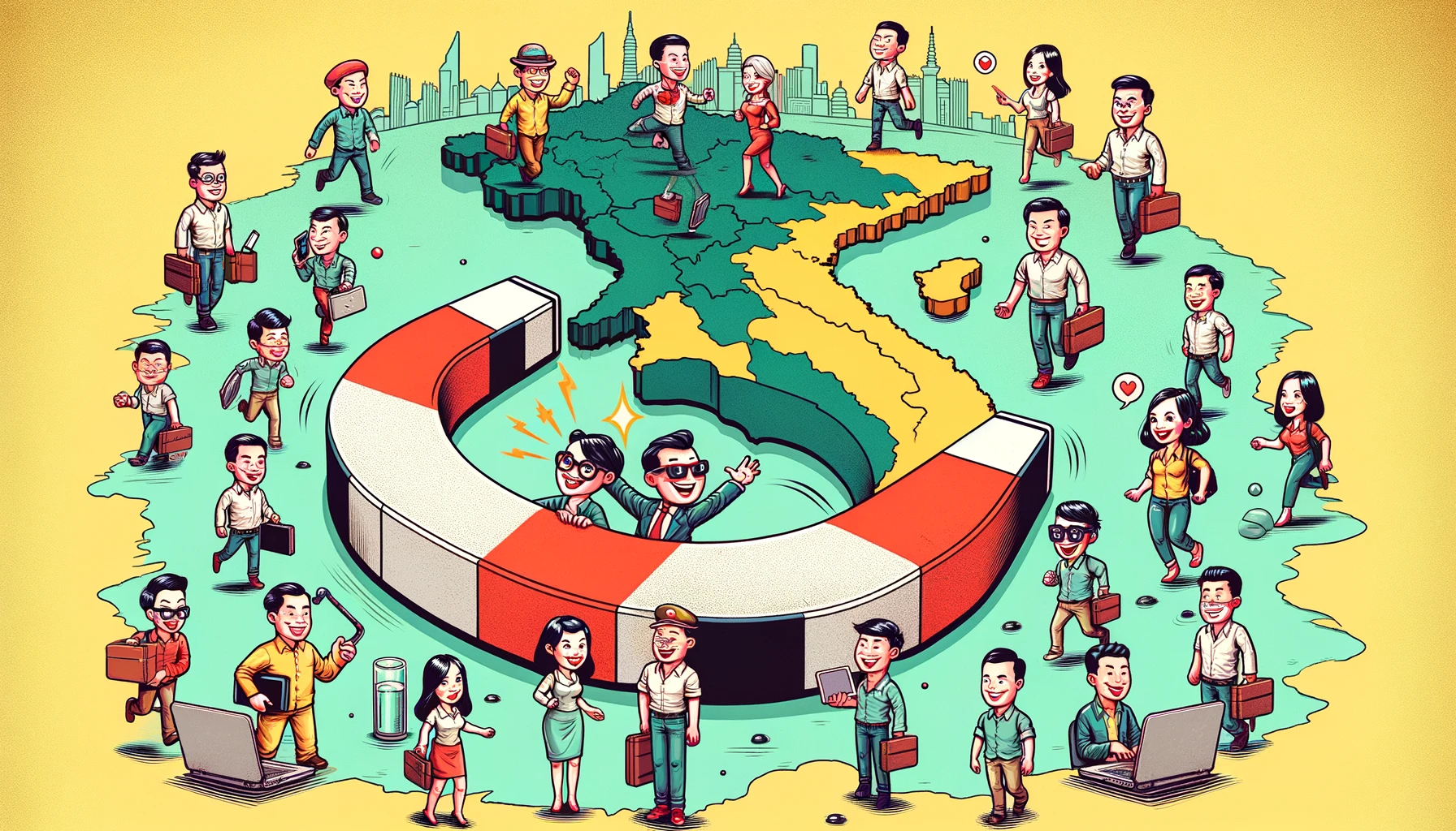 DALL·E 2024 03 13 14.15.38 Is Vietnam the next Southeast Asian hub for tech talent