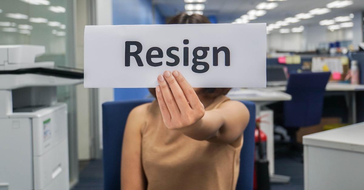 Resignation concept 4