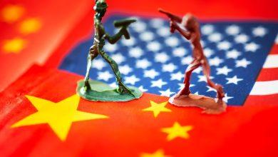 China and United States competition concept 2