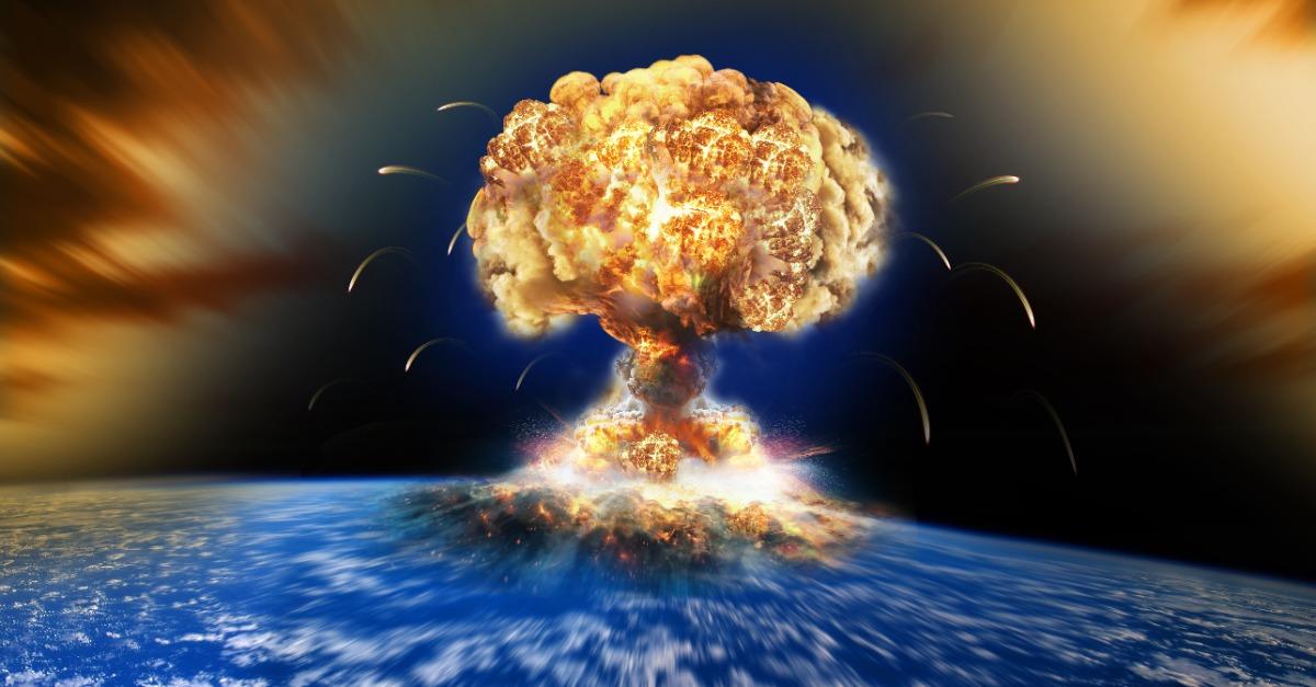 space nuclear weapons Atomic bomb exploding 3