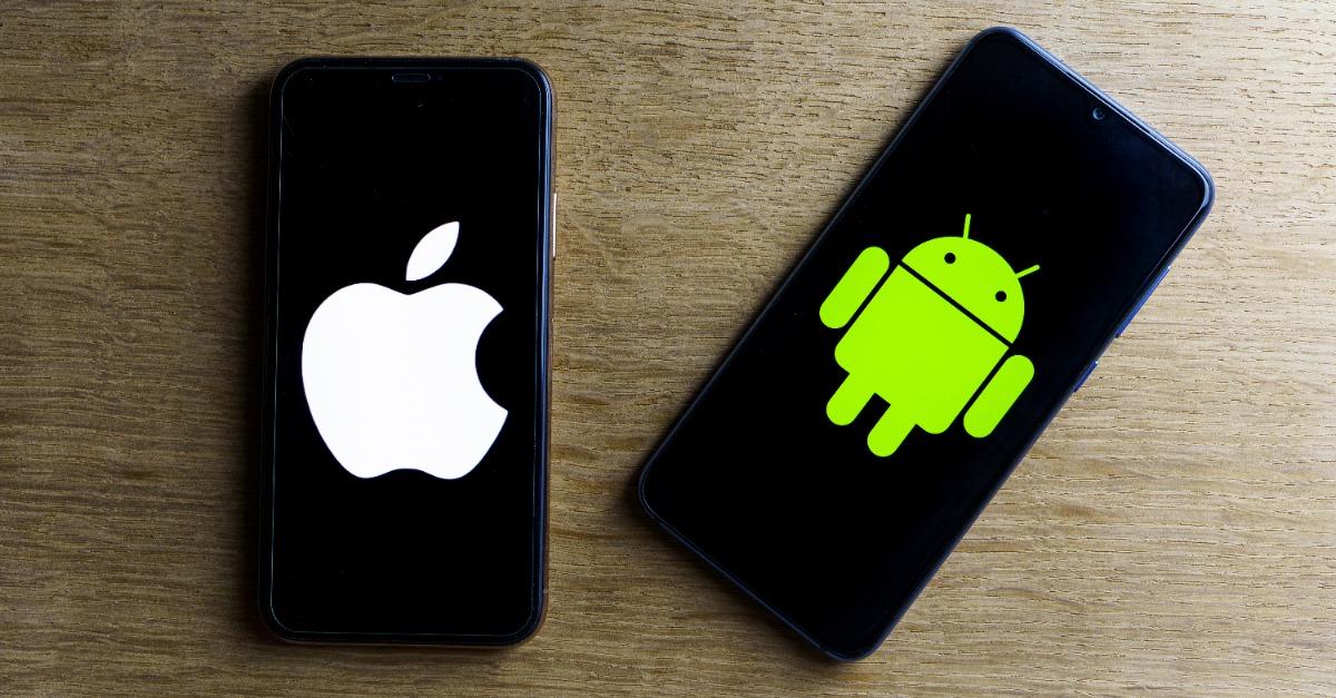Iphone IOS versus Android operating system 3