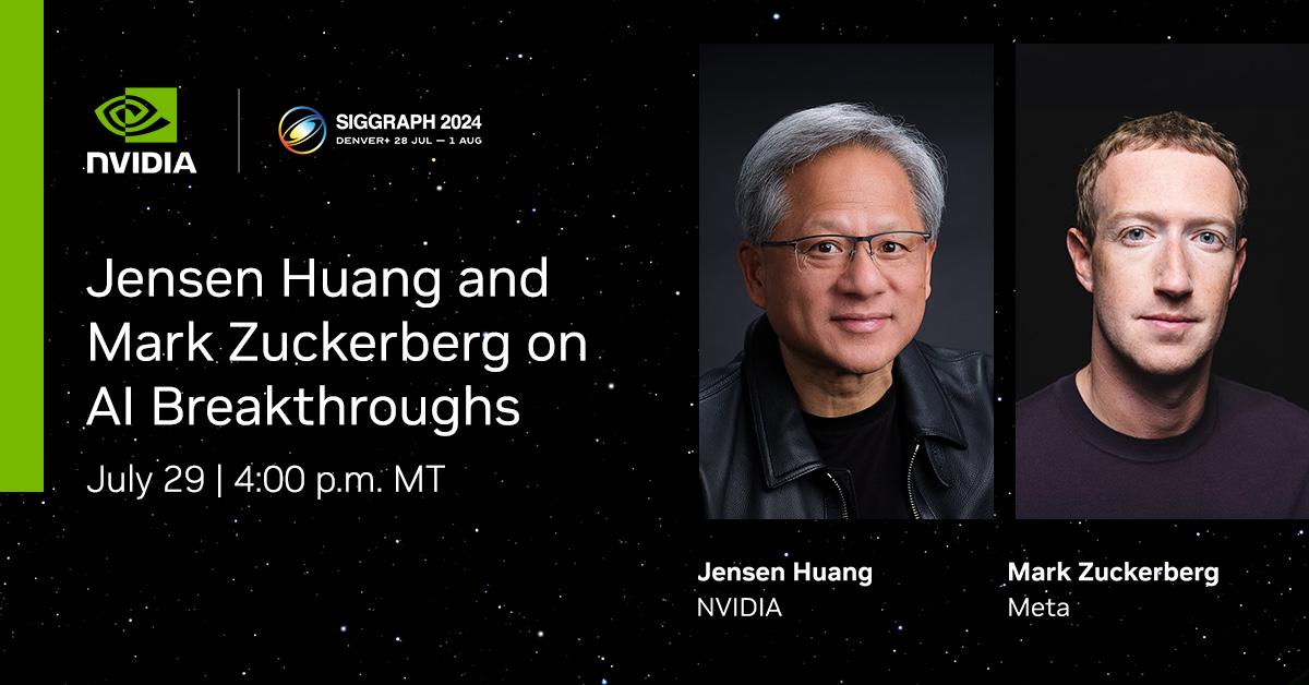 Jensen Huang on SIGGRAPH 2024