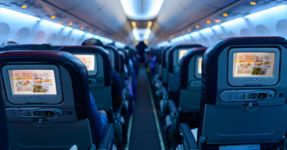Malaysia Airlines Boeing 737 interior