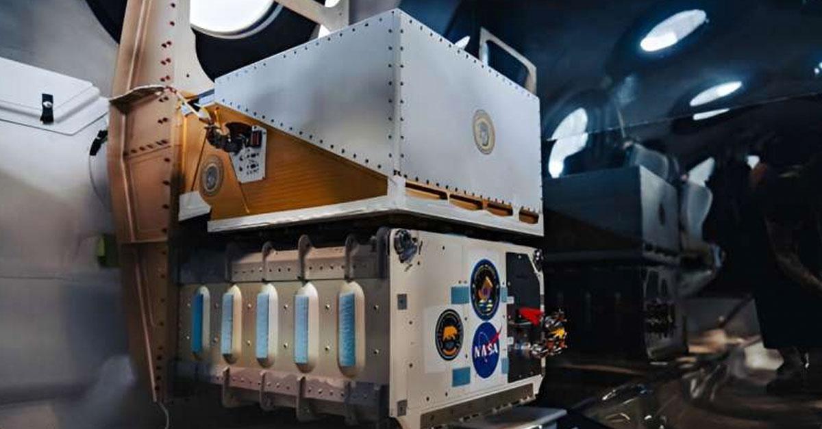SpaceCAL 3D printer on VSS Unity awaiting launch on June 8 2024