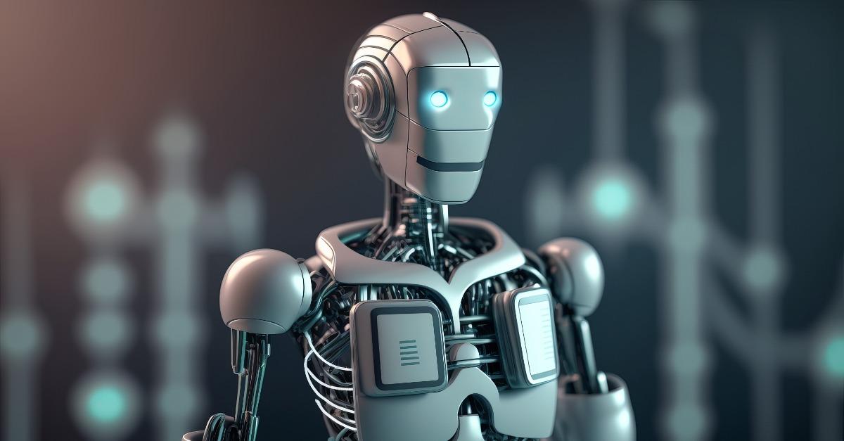 man robbot
