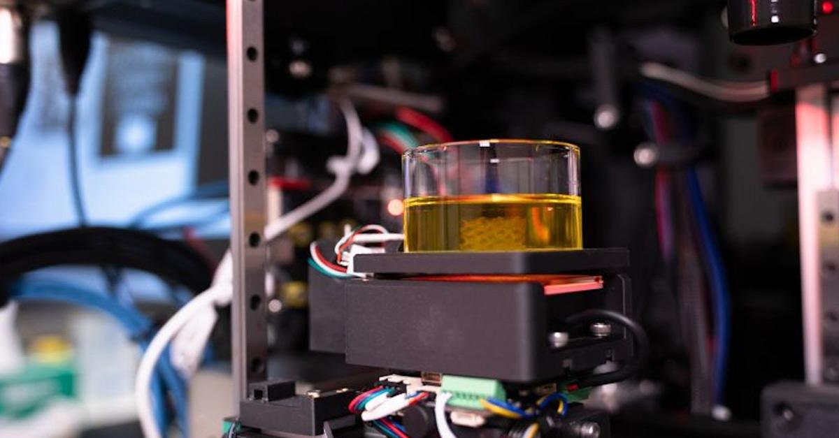 The new process is roughly 350 times faster than existing bioprinters
