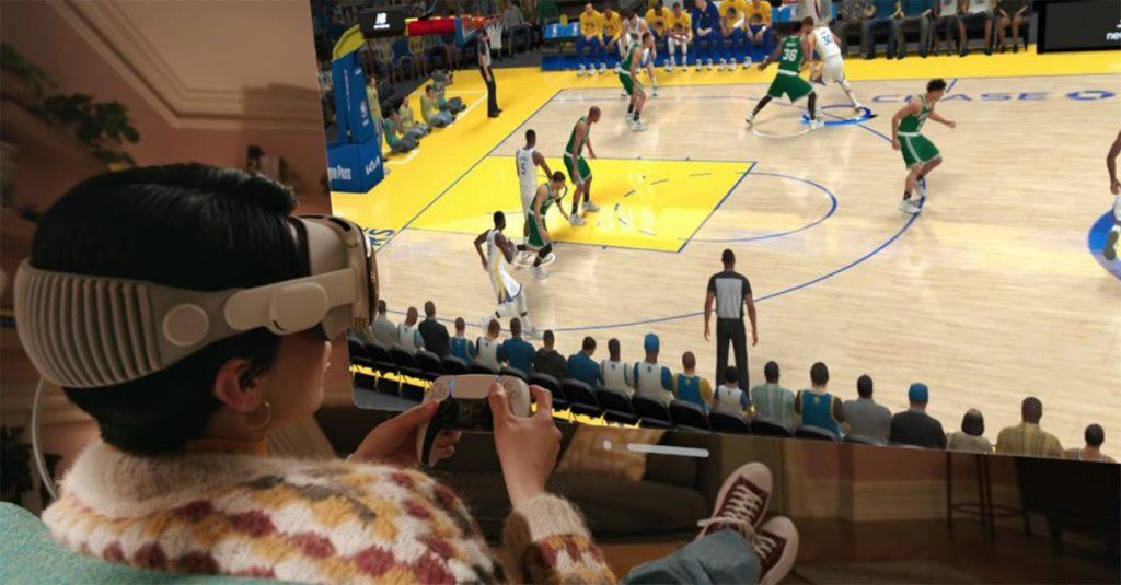 外媒報導指稱蘋果已與Sony接洽，計畫替頭戴裝置Vision Pro帶來手把式的遊戲控制器。