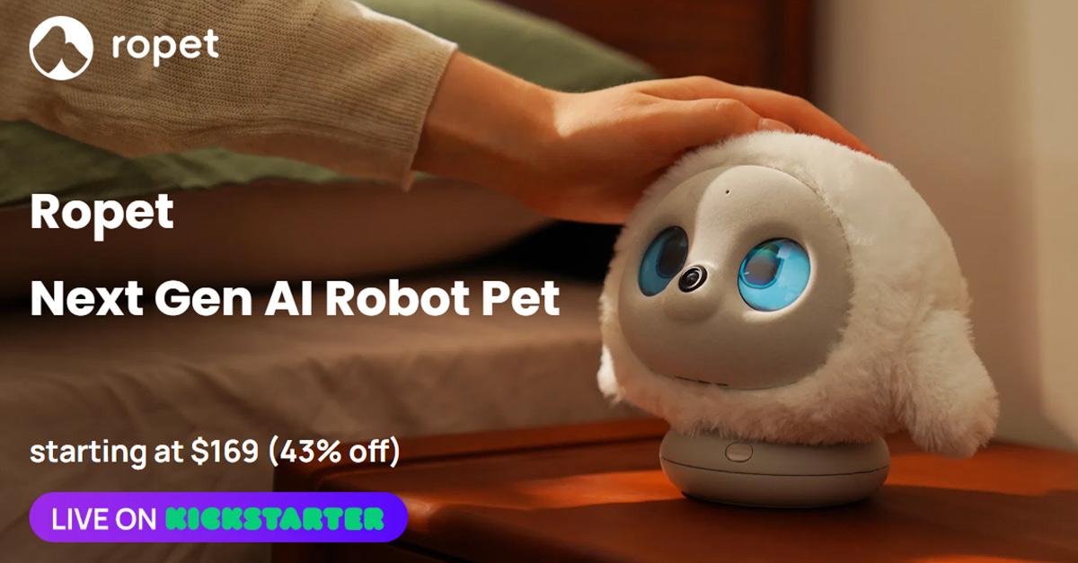 AI 寵物「Ropet」,鎖定女性使用者,主打提供個性化的溫度,吸引各界熱切關注。
