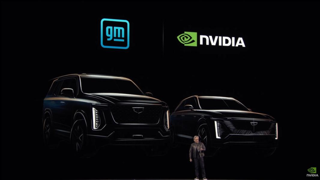 黃仁勳於GTC大會宣示自駕時代來臨，將攜手通用汽車打造AI自駕與智慧工廠。