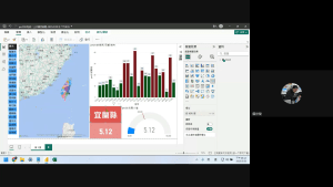 講師蘇世榮帶領學員操作Power BI，讓數據視覺化，提升報告效率與說服力。