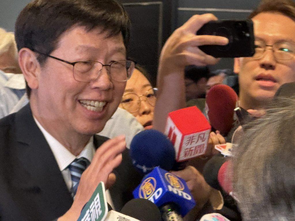 鴻海董事長劉揚偉表示，AI是非常非常龐大的市場。（圖／記者孟圓琦攝影）