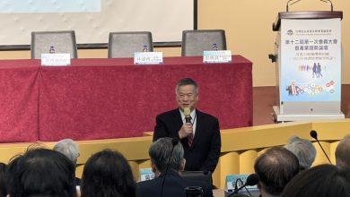 台經院董事長吳中書以「川普2.0的衝擊與因應」為題發表引言。（圖／記者彭夢竺攝影）