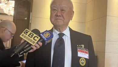 三三會理事長林伯豐今（16）日表示，台美談判台灣不該當前鋒，要讓有實力的國家先去談判。（圖／記者彭夢竺攝影）