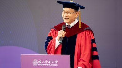 半導體封測領域先驅、巨沛公司創辦人暨董事長蔡進步8日獲頒國立清華大學名譽工學博士。