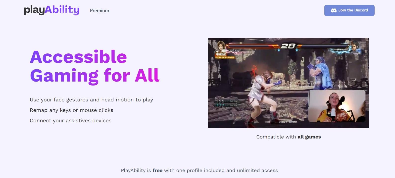 創新臉部辨識技術PlayAbility 助身障者暢玩遊戲 1 PlayAbility