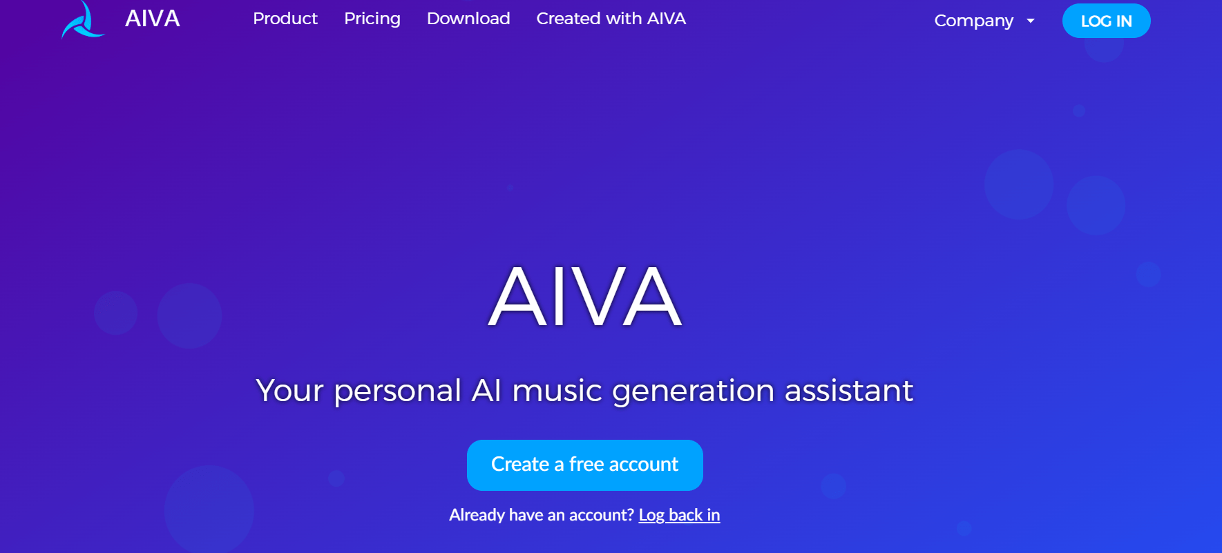 AIVA（擷取官網）