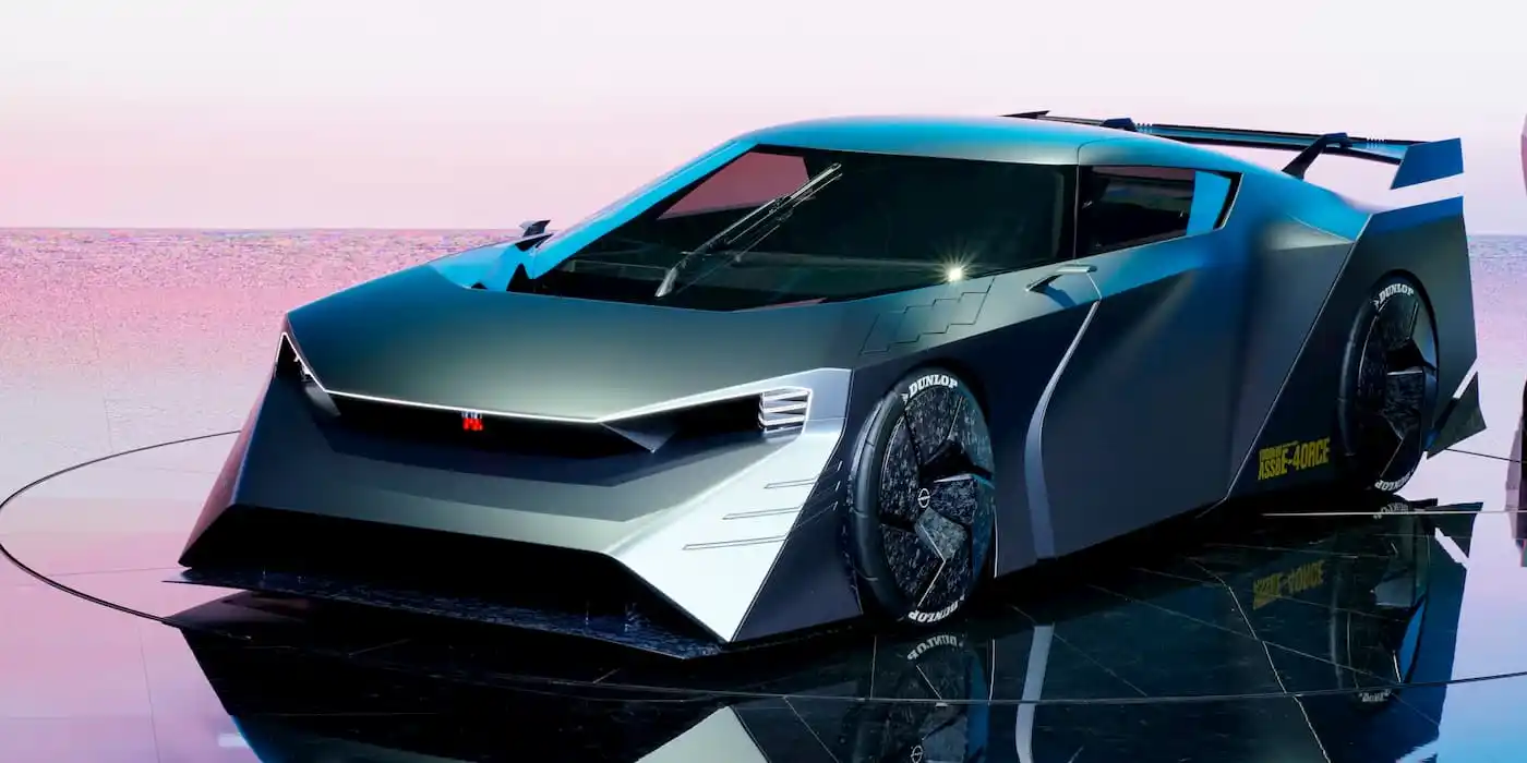 日產(Nissan)的Hyper Force電動車概念車。(圖/截取自Nissan)