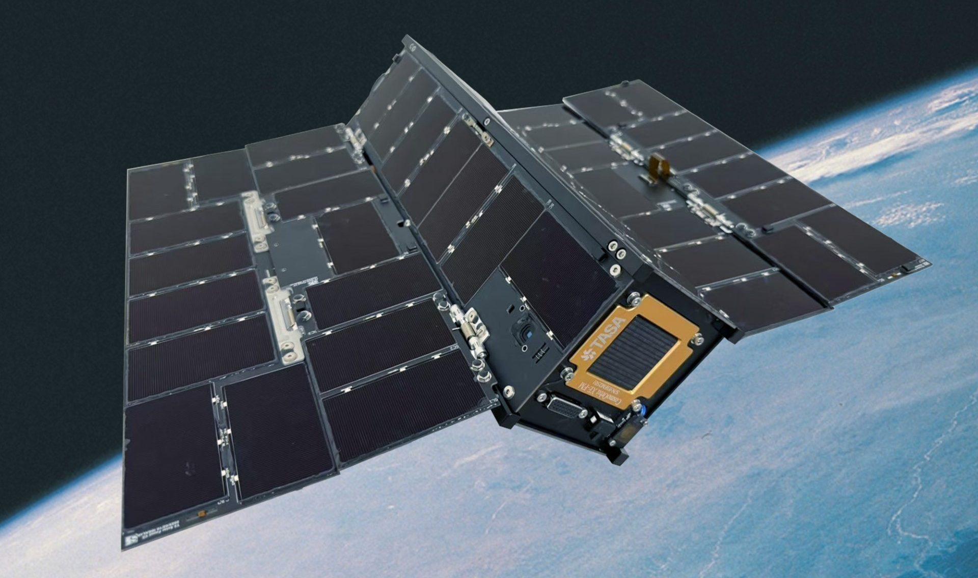 國家太空中心自製立方衛星山雀T2，24日順利升空、與臺灣地面站通聯。