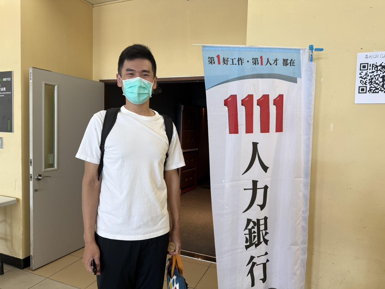 已經是竹科設備工程師的李先生,這次會來報名單純是想要精進自己的技能。(圖/科技島拍攝)