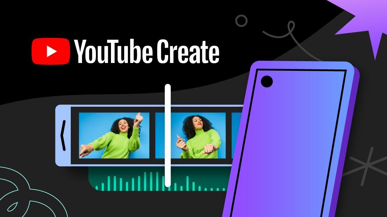 Google旗下行動影音編輯應用程式YouTube Create,即將正式擴展至iOS系統。(圖/截取自YouTube Create)