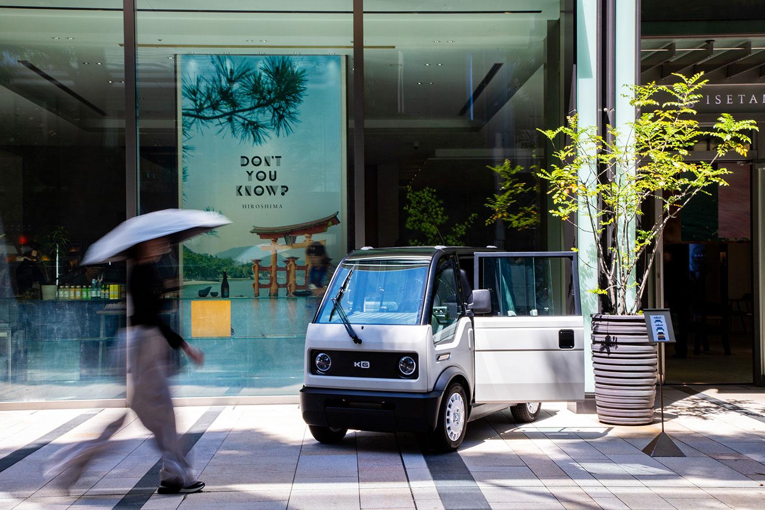 日本新創推出世界最小電動車mibot,新台幣只要23萬元,在當地掀起預購潮。