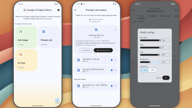 Google發布應用程式Google AI Edge Gallery，讓用戶可以直接在Android裝置上運行生成式AI模型。（圖／截取自Google）