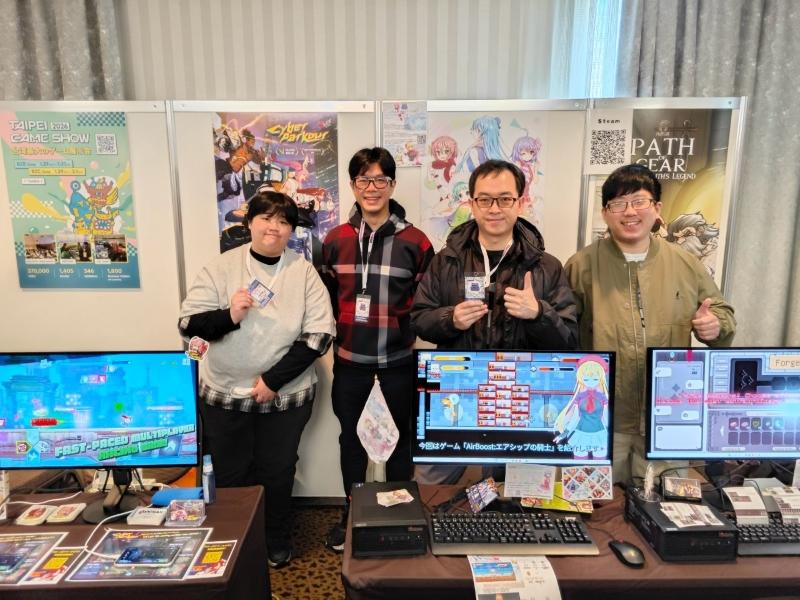 09 TGS日前帶領本土獨立遊戲前往日本TIGS參展，未來將持續征戰海外