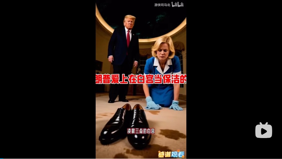 中國肥皂劇《川普愛上在白宮當清潔員的我》在美國爆紅 Netflix也想分杯羹 1 1753856652909