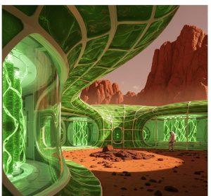 火星新突破:藻類製生物塑料耐壓測試成功 未來可望打造火星「綠色基地」 1 2 11