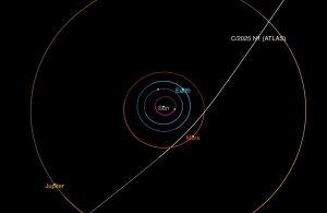NASA發現首顆穿越太陽系的星際彗星 1 4 2