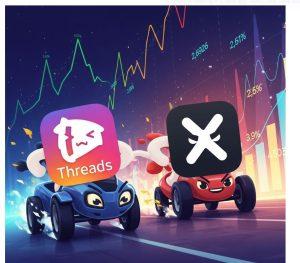 Meta 衝刺社群戰場!Threads 全球日活逼近X 年增破127% 1 4 3
