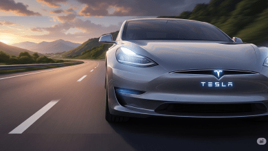 Gemini Generated Tesla