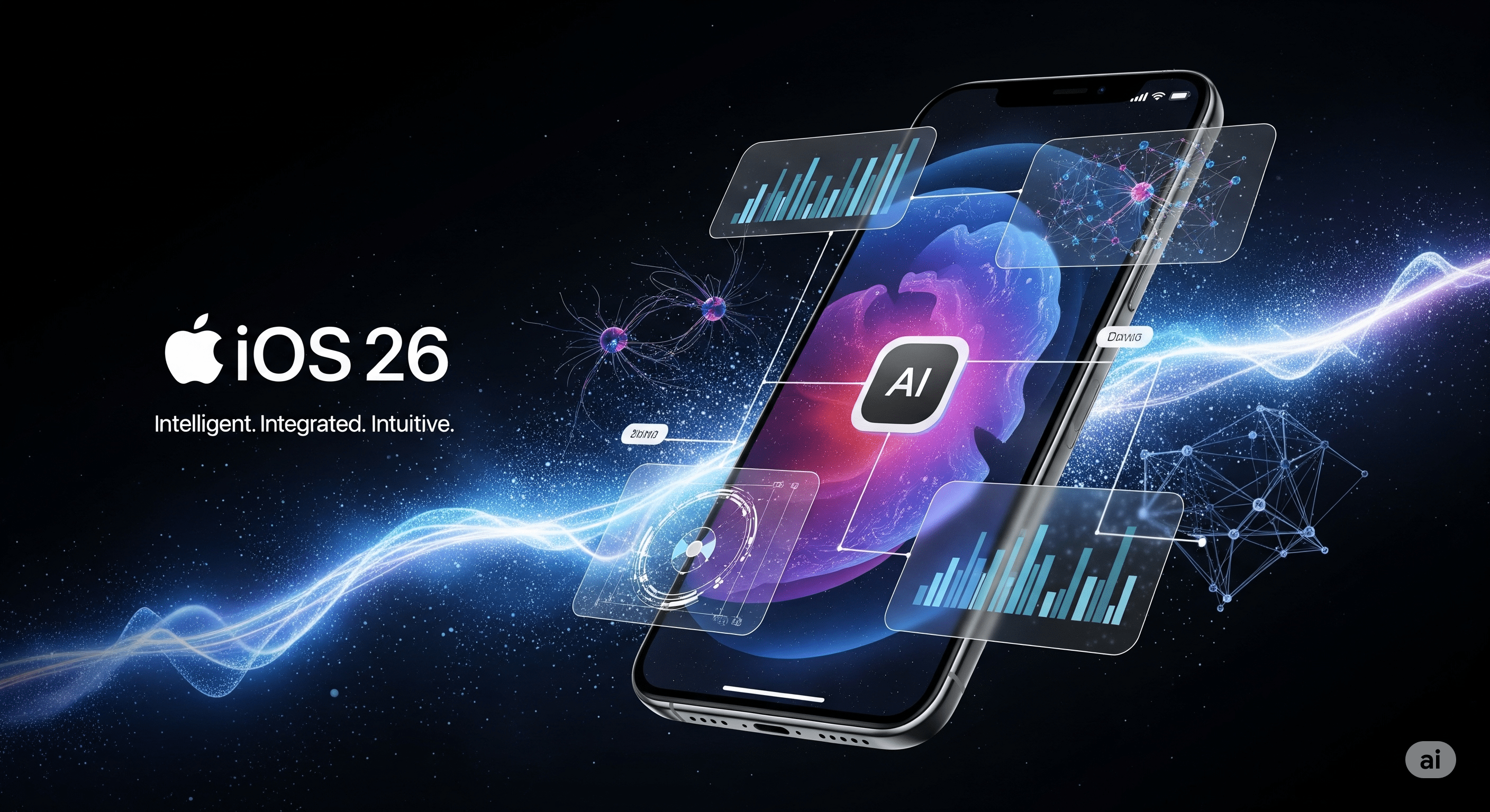 盤點iOS 26的7大革新AI功能!升級你的智慧生活 1 Gemini Generated apple intelligence