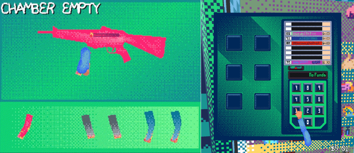 辦公室射擊新作《Gossamer Matrix》凌亂桌面恐致命?別把巧克力棒錯塞AK-47! 1 Gossamer Matrix side