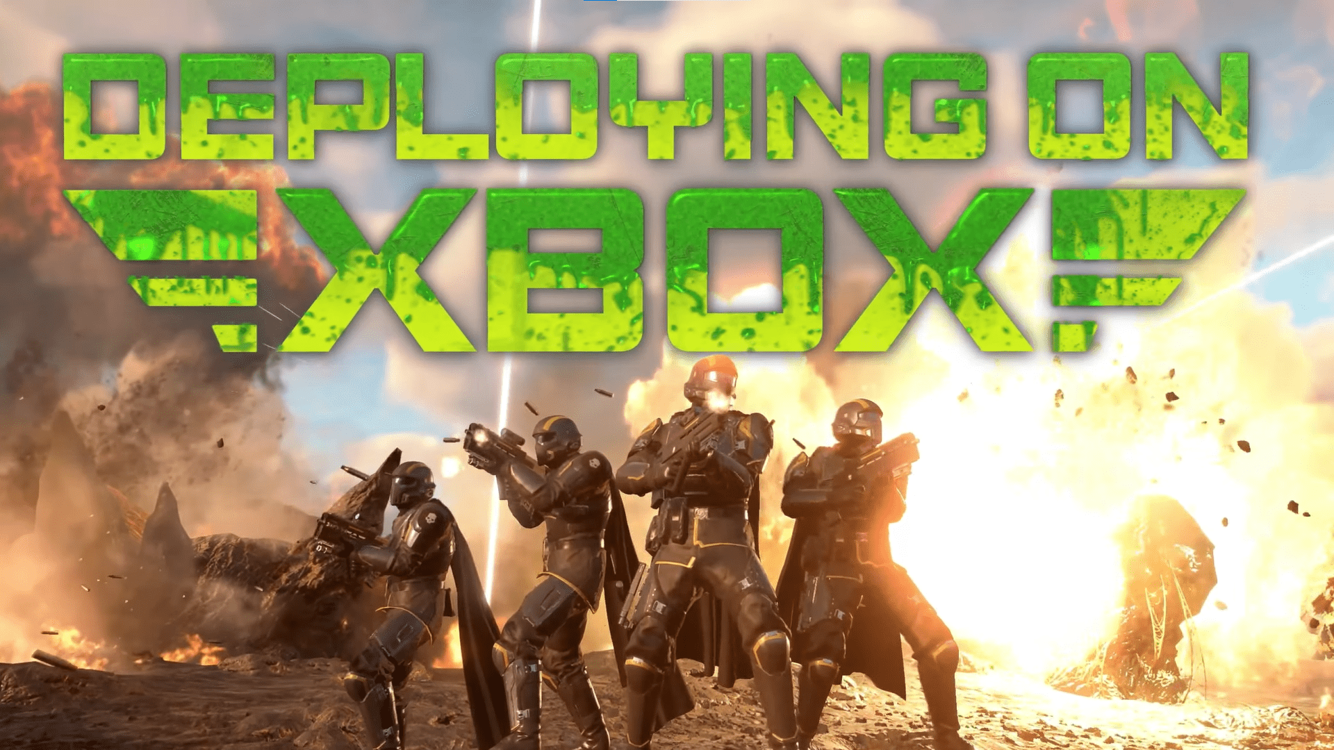 首開先例!Sony遊戲《絕地戰兵 2》將在「這天」登陸Xbox Series X/S 1 HELLDIVERS 2 Announcement Stream 2