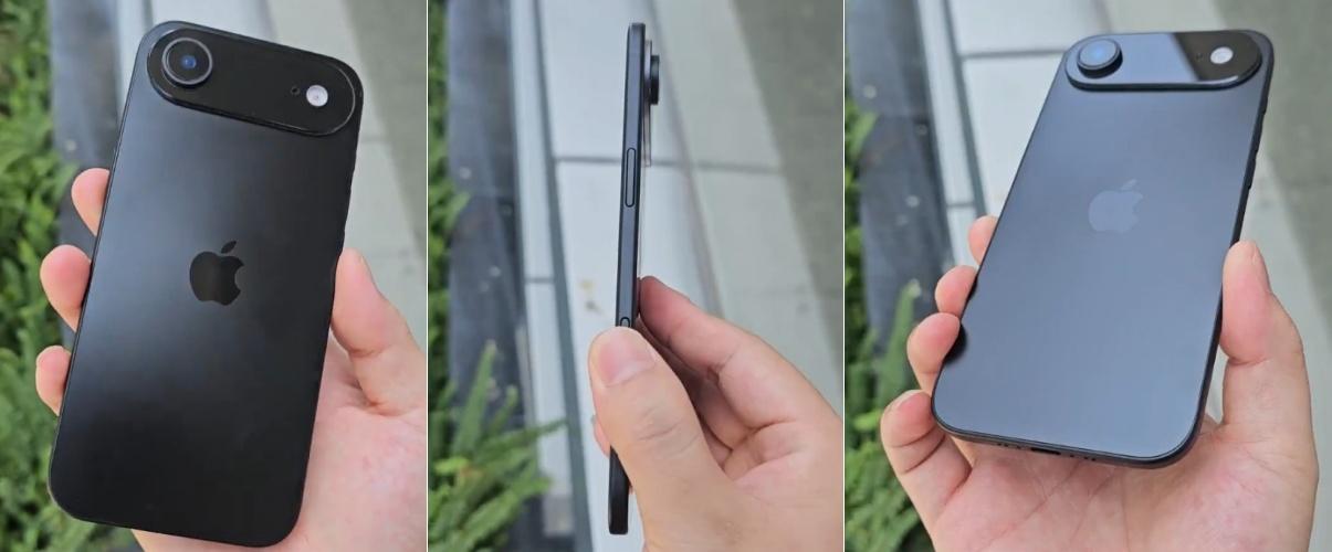 知名爆料者曝光iPhone 17 Air實機?傳聞新色與模型機亮相引熱議 1 Majin Bu iPhone 17 Air