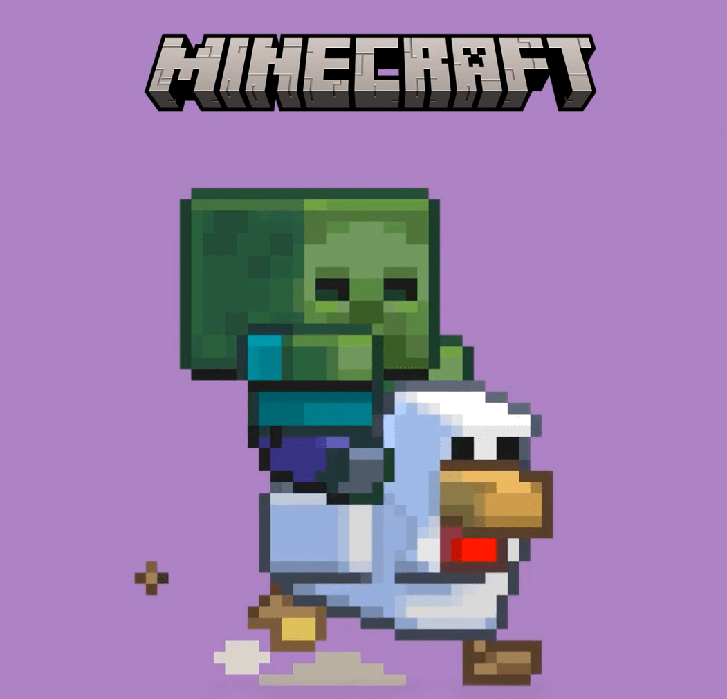 爆紅神曲「熔岩雞」降臨《Minecraft》!嗨翻玩家 1 Minecraft