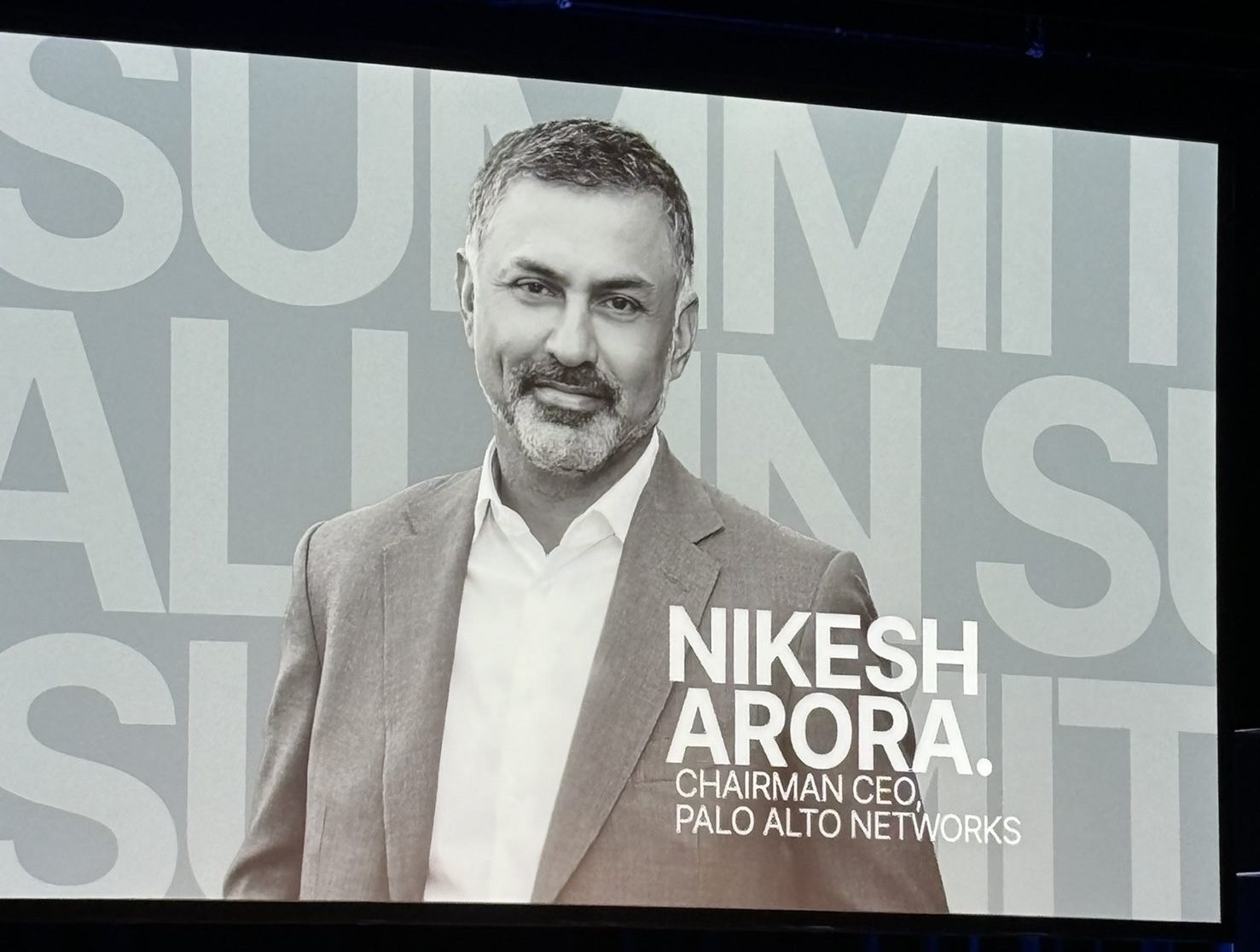 Palo Alto Networks創辦人阿羅拉（Nikesh Arora）