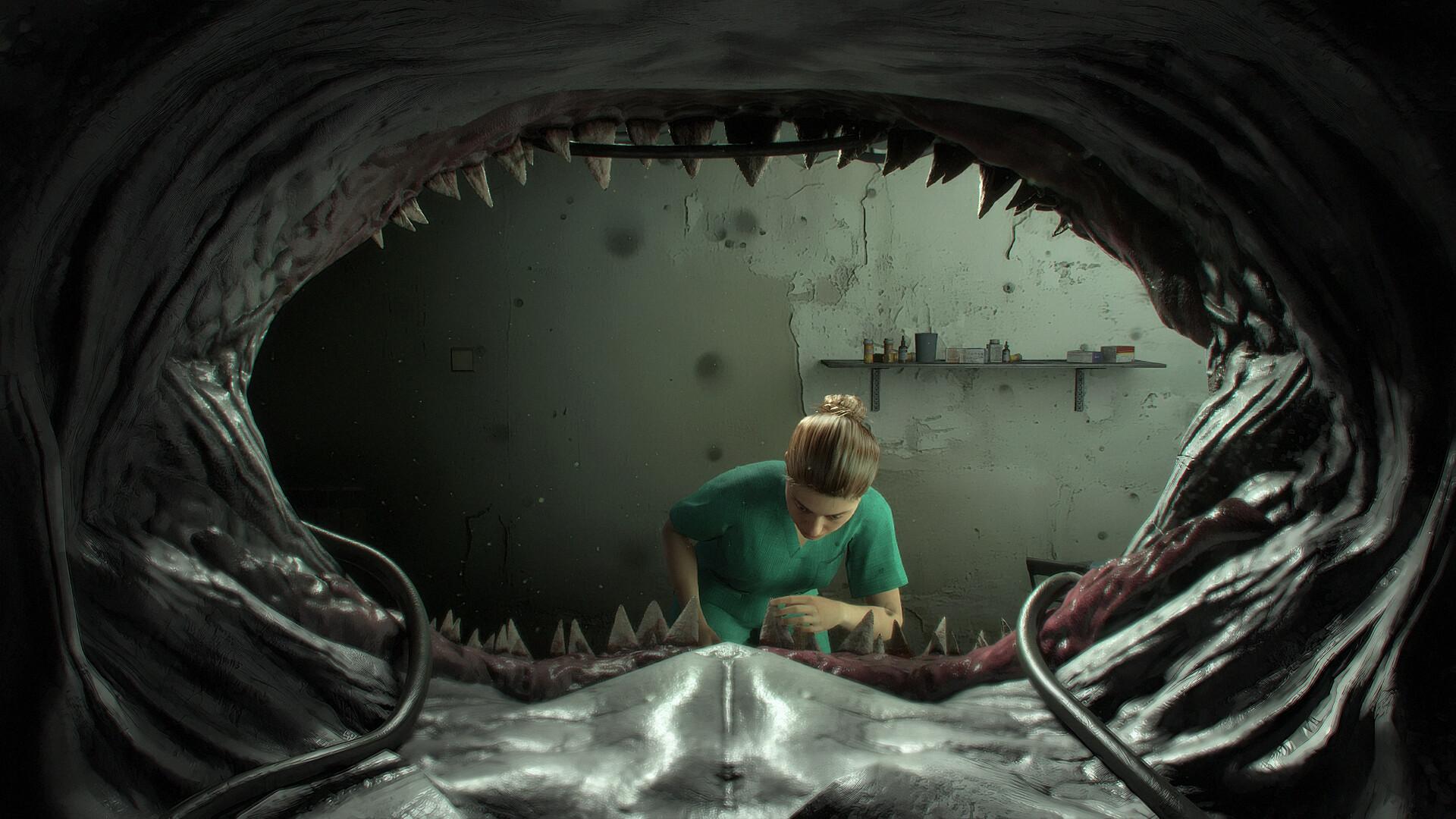 驚心動魄!恐怖遊戲《鯊魚牙醫》挑戰手速還要保住性命? 3 Shark Dentist 3