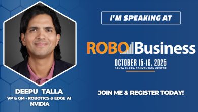 NVIDIA機器人與邊緣AI副總裁Deepu Talla將在《RoboBusiness 2025》發表開幕主題演講，揭密實體AI如何打造下一代機器人。