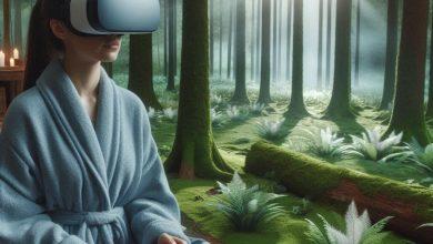 多感官VR森林浴能有效改善參與者的情緒、增強短期記憶力。（圖／AI生成）