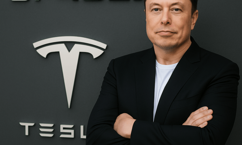 elon musk and spacextesla