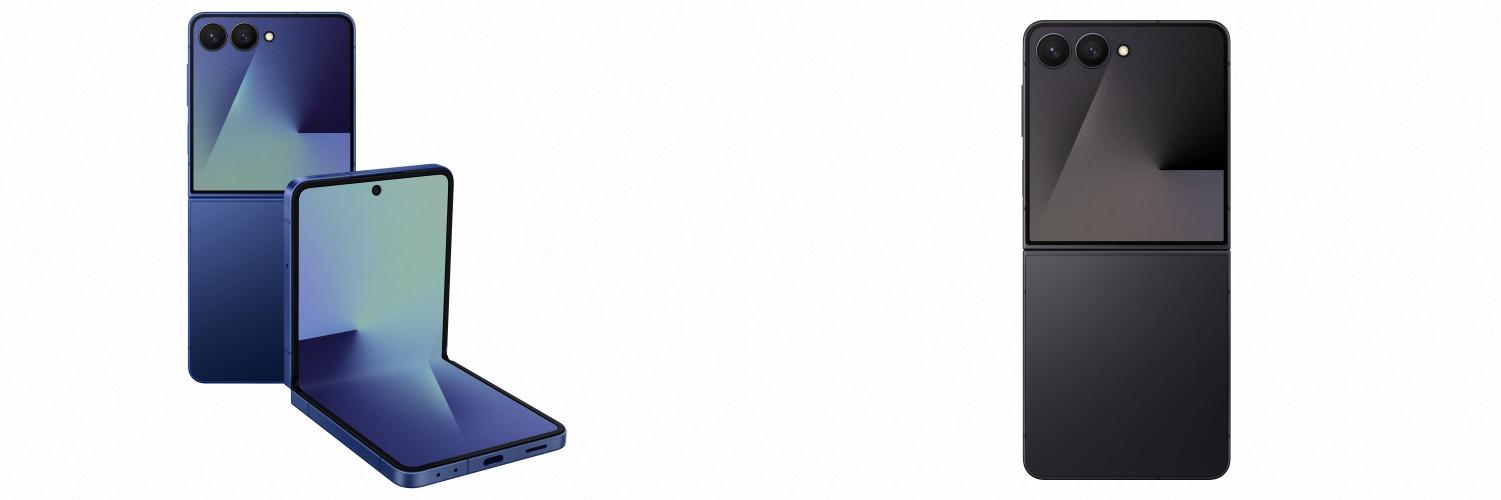 【懶人包】三星2025 Unpacked一次看!Galaxy Z Fold7、Z Flip7震撼登場 黑白大廚成代言人 7 sm f766 zflip7 tabletopl30back blue shadow 250424 side