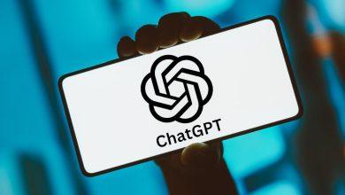 the ChatGPT logo is displayed on a smartphone screen