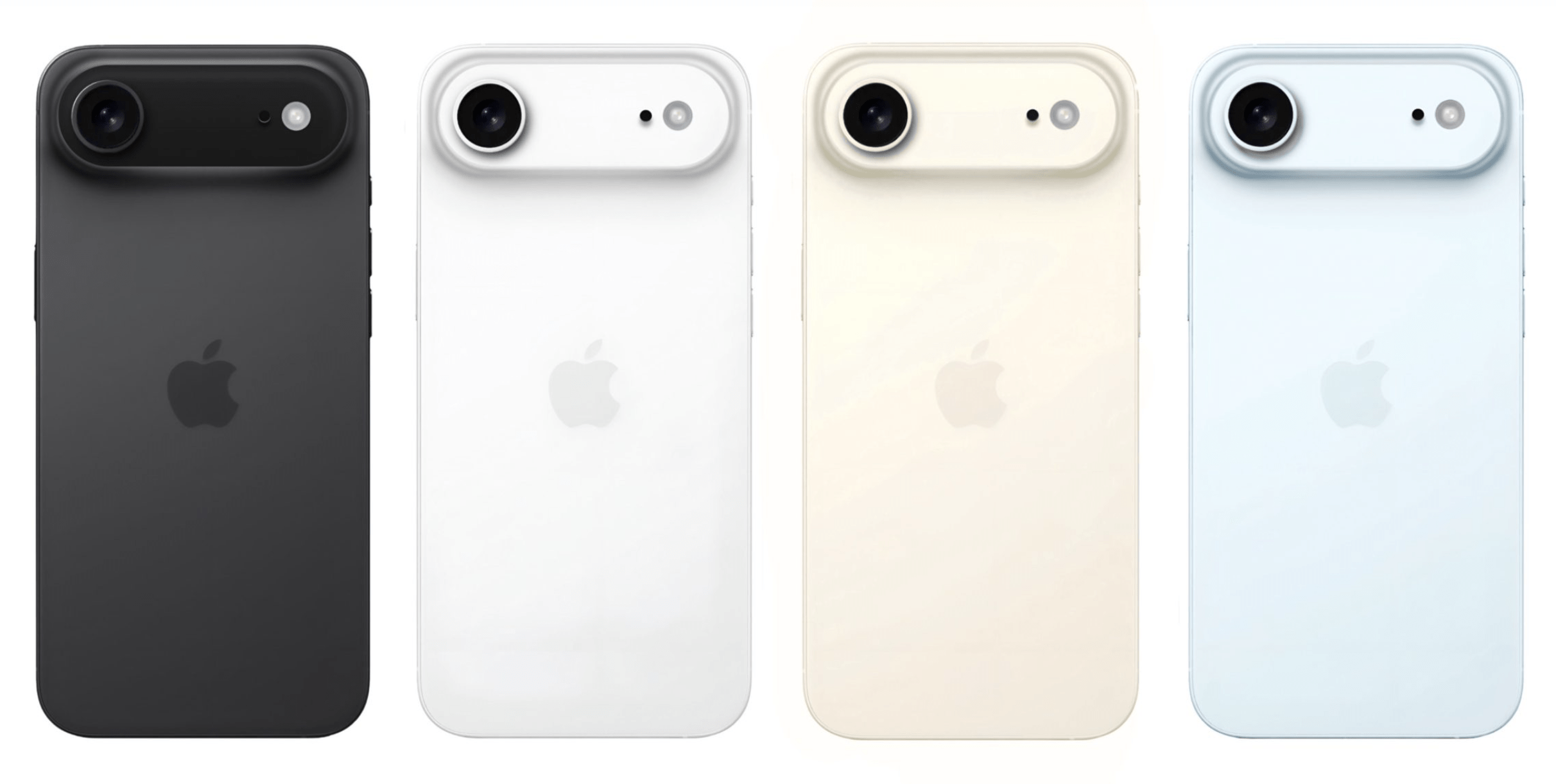 史上最薄iPhone 17 Air要來了!最新爆料曝光4種顏色 蘋果展現極簡美學 1 iPhone 17 Air新機型預計將提供4種顏色選擇。(圖/截取自majinbuofficial)