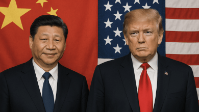 有知情人士透露，美國總統川普與中國國家主席習近平，2人有望在APEC前進行會談。（圖／AI生成）